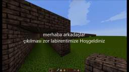 Minecraft Çıkılması İmkansız Labirent