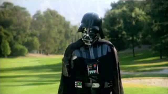 Darth Vader Plays Golf