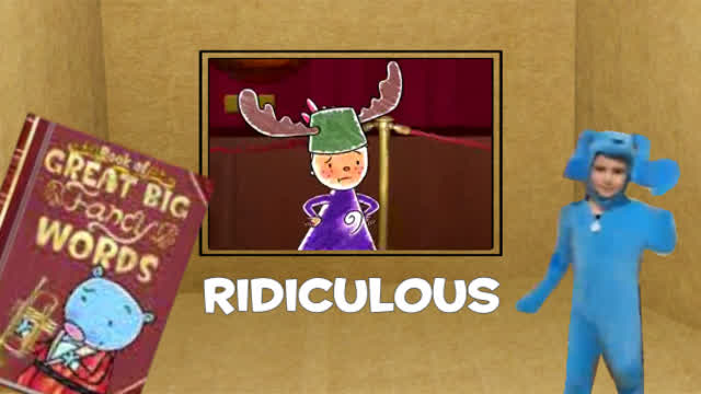 Pinky Dinky Doos Great Big Fancy Word Clip: Ridiculous (Jack1Set2 Style)