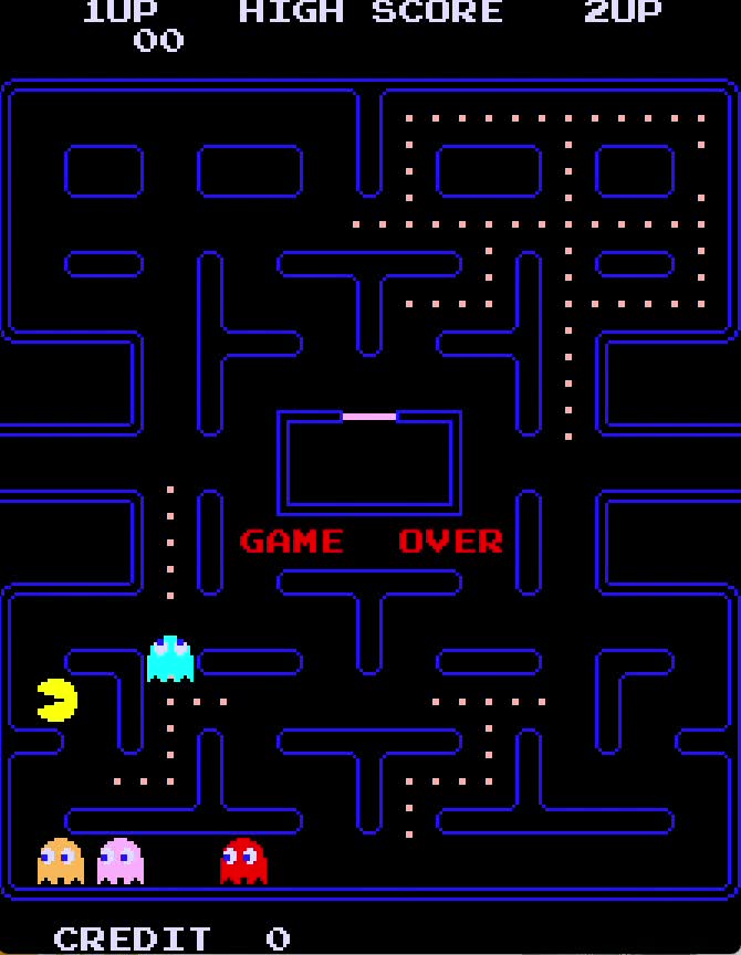 Pac-Man "Puck Man" Model Racing Bootleg gaemplay