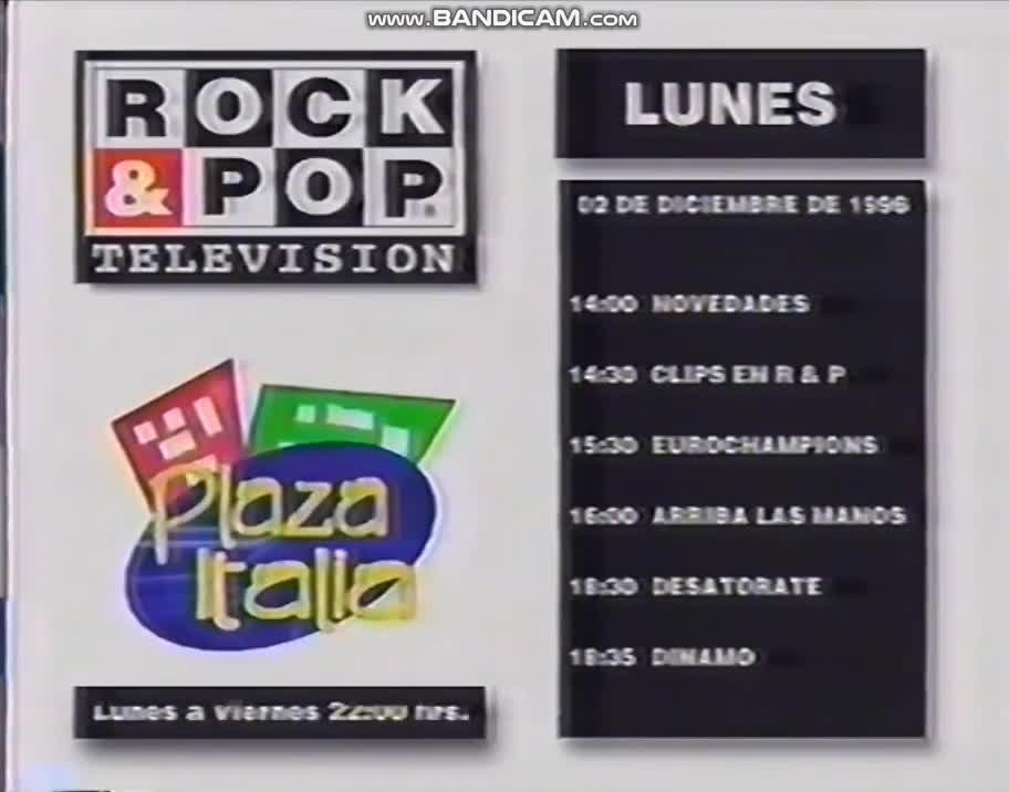 cierre canal 2 chile rock & pop
