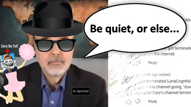 EXPOSED! Richard Dolan defends Darcy Weir's disinformation as he silences free speech