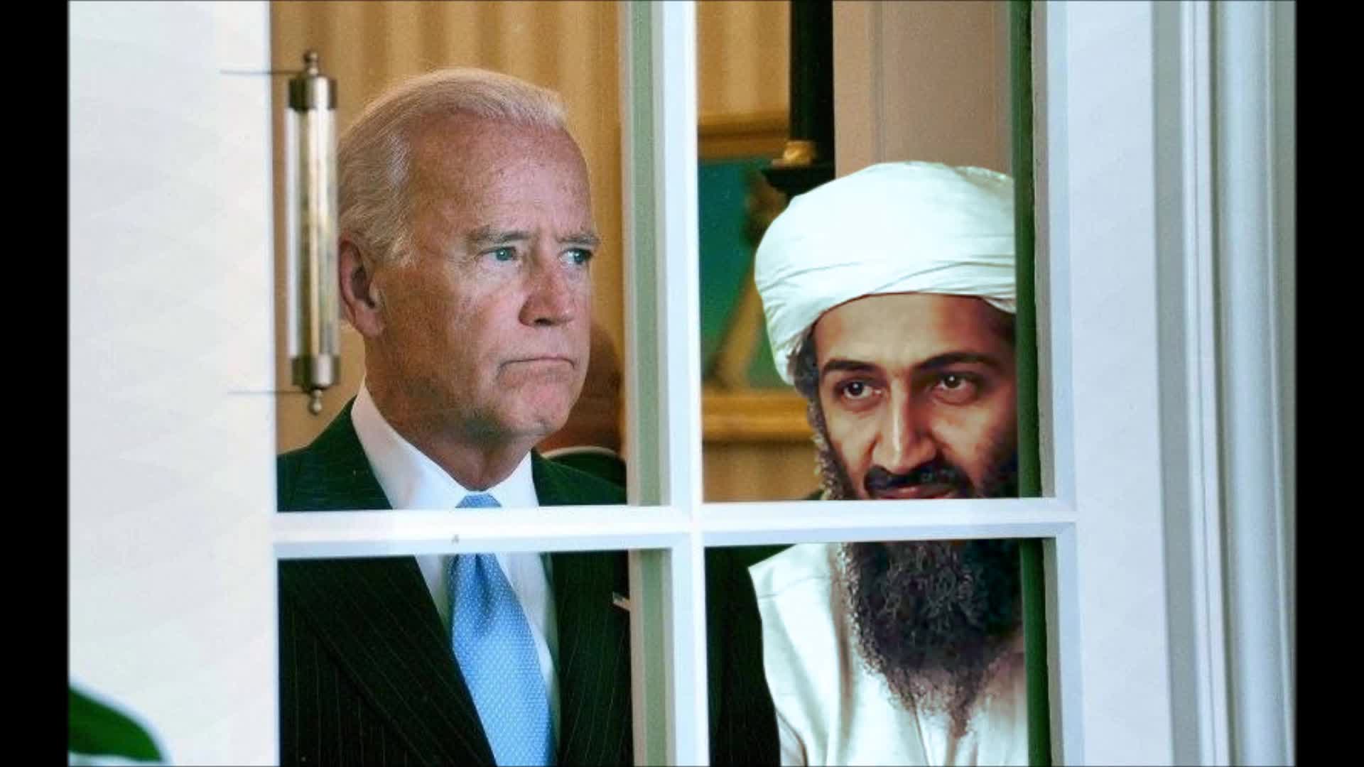 Biden and Bin Laden - Looking Out the Window