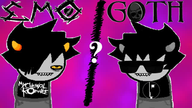 La Diferencia Entre La Subcultura Gotica y Emo