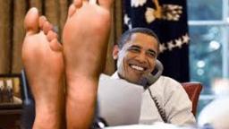 Obamo feet
