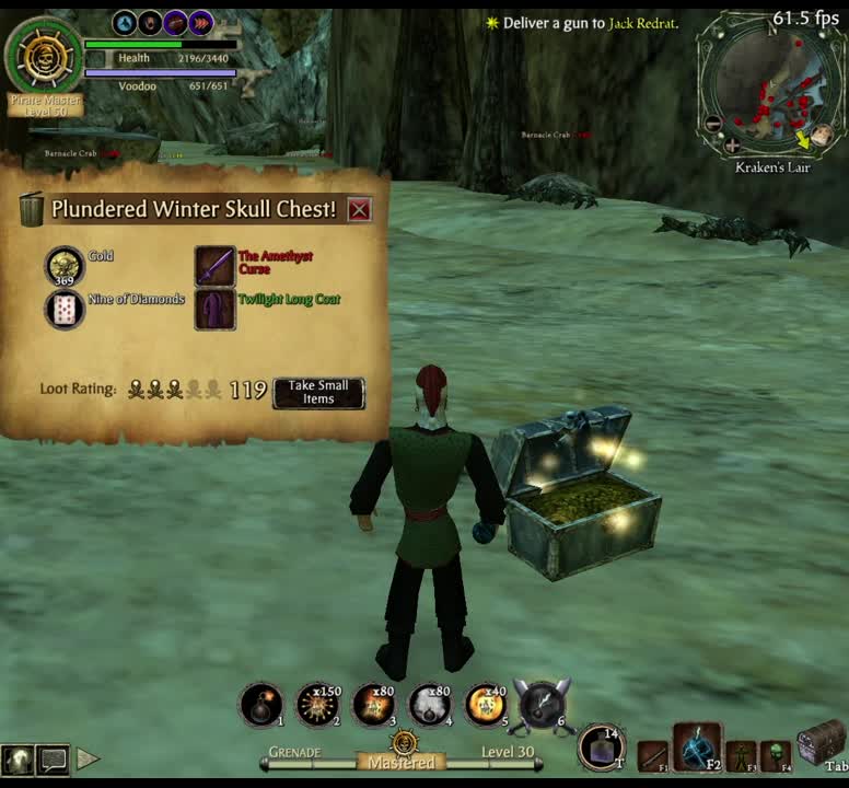 Looting the Amethyst Curse! - The Legend of Pirates Online