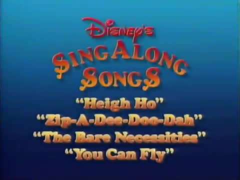 Disney's Sing-Along Songs 1988 Promo (Jiminy Cricket Variation)