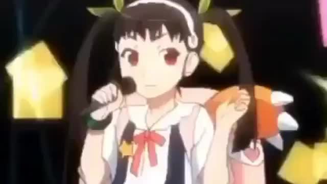 cute snail singing angelically
