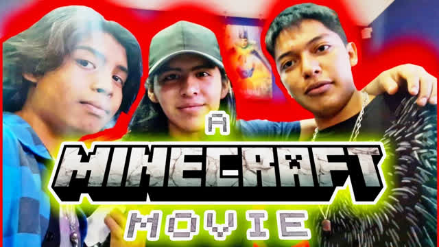 LA PELICULA DE MINECRAFT EN EL CINE VLOG PERRON #3 #minecraft
