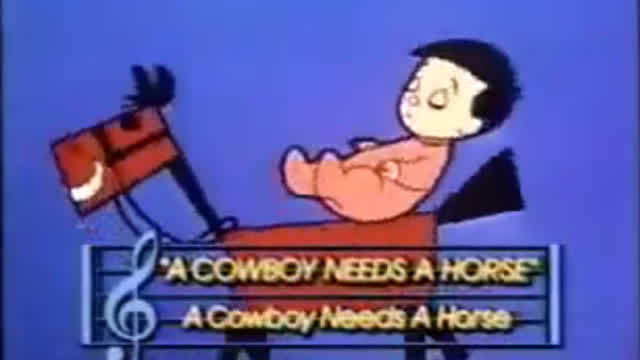 A Cowboy Needs a Horse (Disney Sing Along Songs Clip)