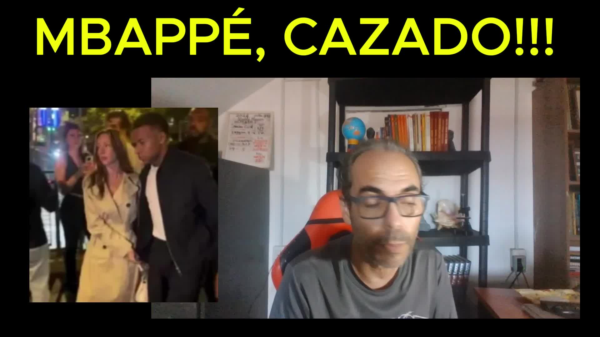 Mbappé, Cazado en París