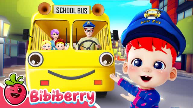 (REUPLOAD) Wheels On the Bus Go Round and Round + Baby Shark | Bibiberry Nursery Rhymes & Kids Songs