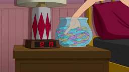 Quagmire discovers Tinder but it's the full song.