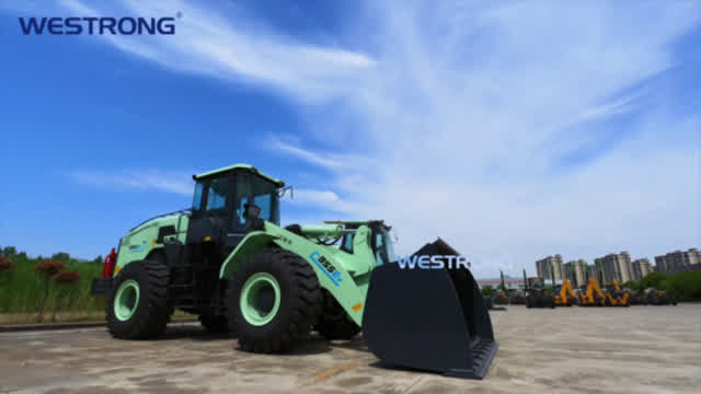 Smart Construction Wheel Loader Custom 5t Construction Equipment Westrong