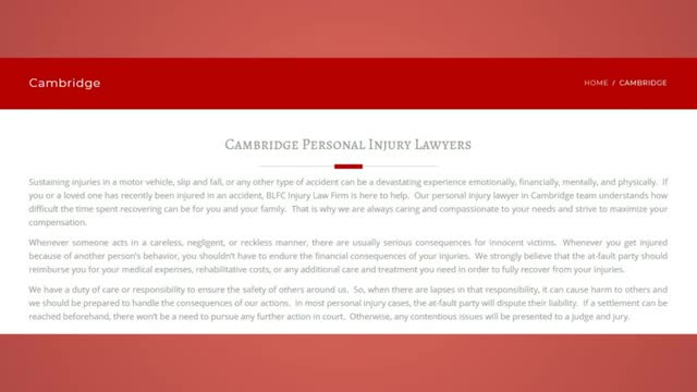 Dental Negligence Lawyer Cambridge - BLFC Injury Law (226) 894-4876