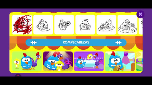 Galina pintada juega video for kids 11 idk