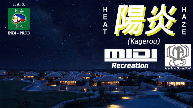 Kagerou / Heat Haze (陽炎) - MIDI Recreation; Arachno Soundfont