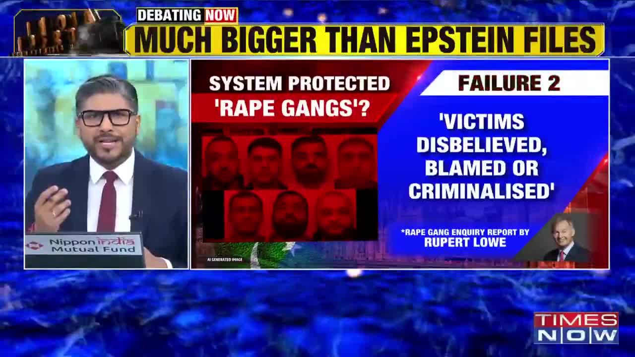 Even Indians are surprised about the raping gangs in the UK.