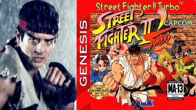 Genesis Street Fighter II' Hyper Fighting ✪ Ryu Arcade (No Damage)