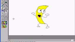 how to draw dacnig banana