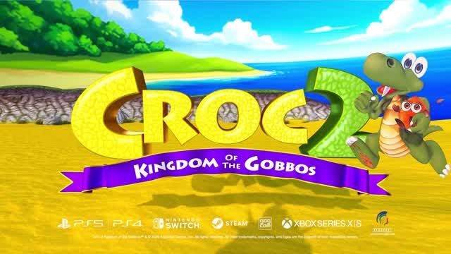 Croc 2: Kingdom of the Gobbos HD Remastered (Nintendo Switch and Playstation 4) Launch Trailer