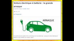 Voiture électrique à batterie ! la grande arnaque !