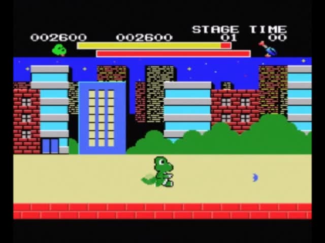 Agigongnyong Dooly (아기공룡 둘리) (MSX) - Stage 1