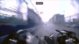 Fatass Michael Stiffarm) triggers a Formula E crash