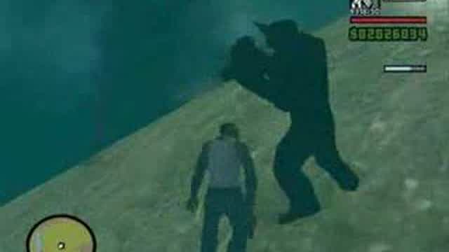 GTA San Andreas Bigfoot + UFO [REUPLOAD]