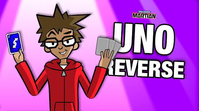 UNO REVERSE (feat. Cartoon Wax) - (Your Favorite Martian music video)