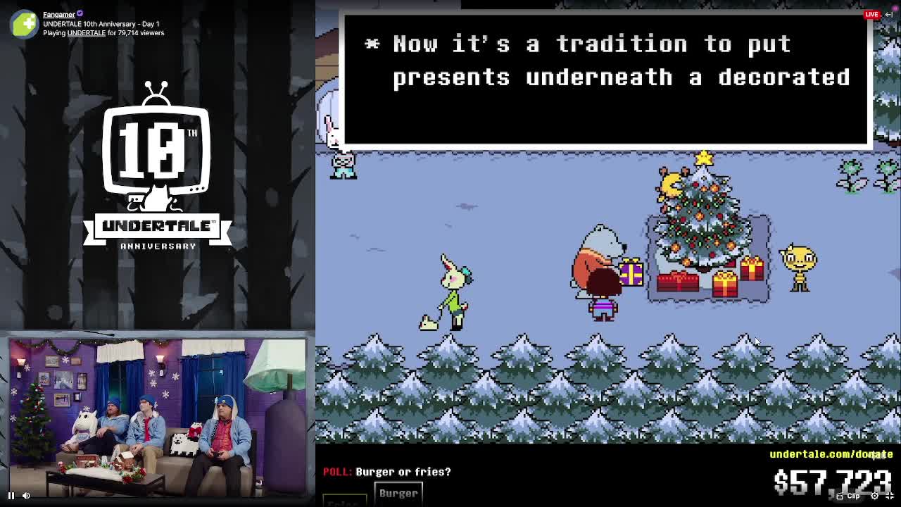 Undertale 10th anniversary, snowdog