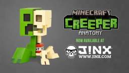 Minecraft Creeper Anatomy Vinyl Toy by J!NX