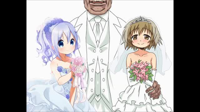 Faceless fat man marries all /a/