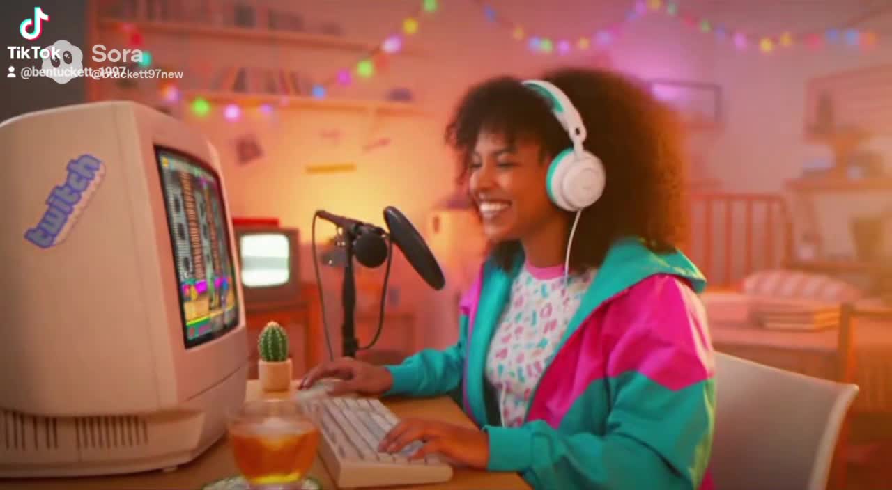 Twitch - 1980s/1990s TV Commercial [Sora AI]