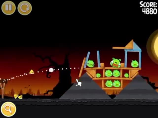 angry birds seasons - trick or treat (parte 2)