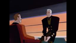 Terry argues with his father - Batman Beyond