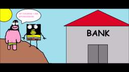 SpongeBob and Patrick rob a bank