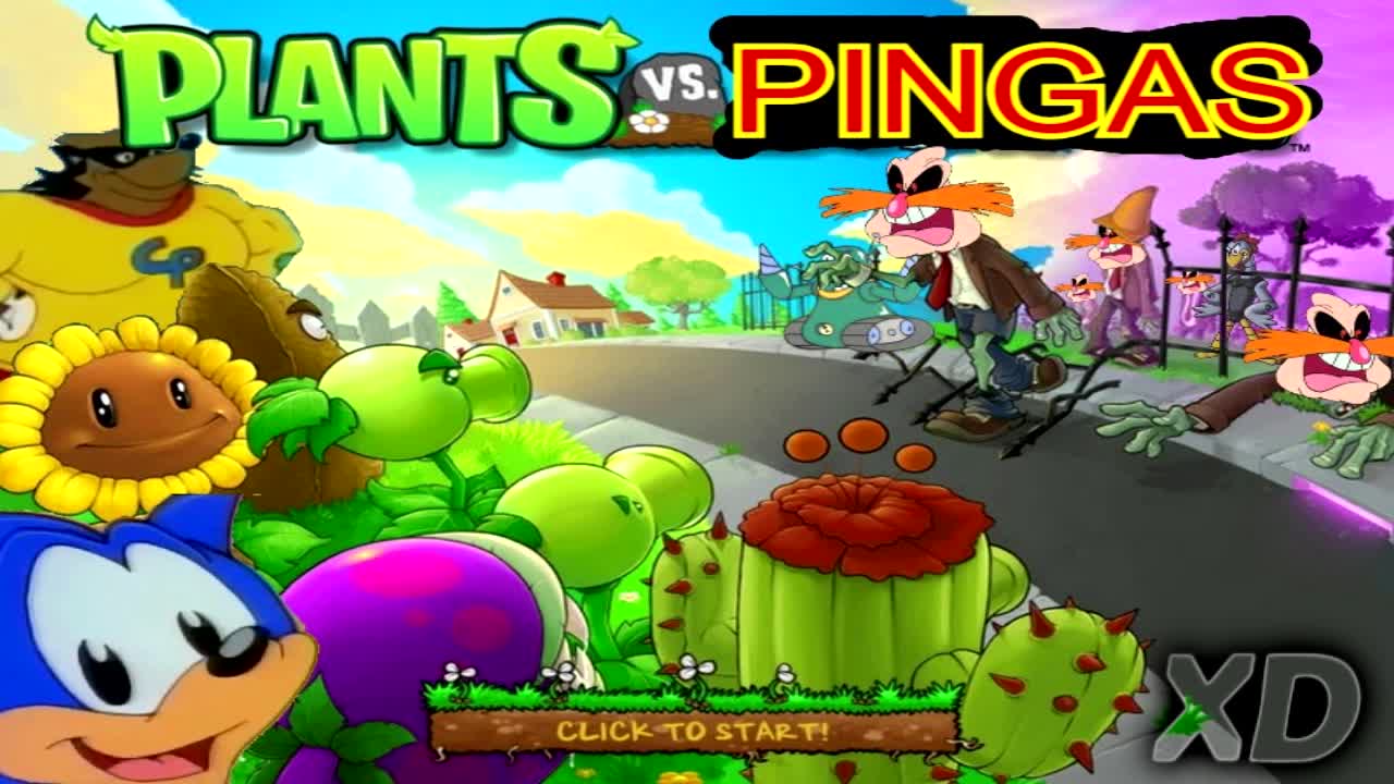 plantas vs PINGAS