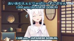 Shirakami Fubuki (VTUBER) sings Japanese Goblin