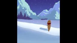 Winter gondola