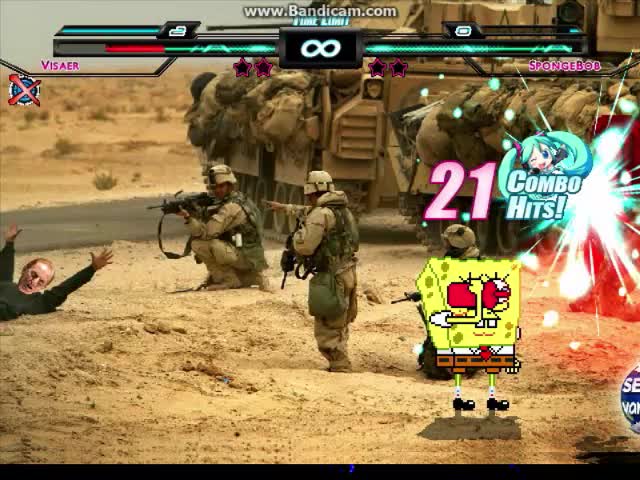 [MUGEN] Visaer (ITA Patch) VS Spongebob