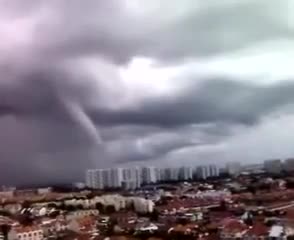 Tornado in Singapore
