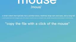 Definition Of “Mouse”.
