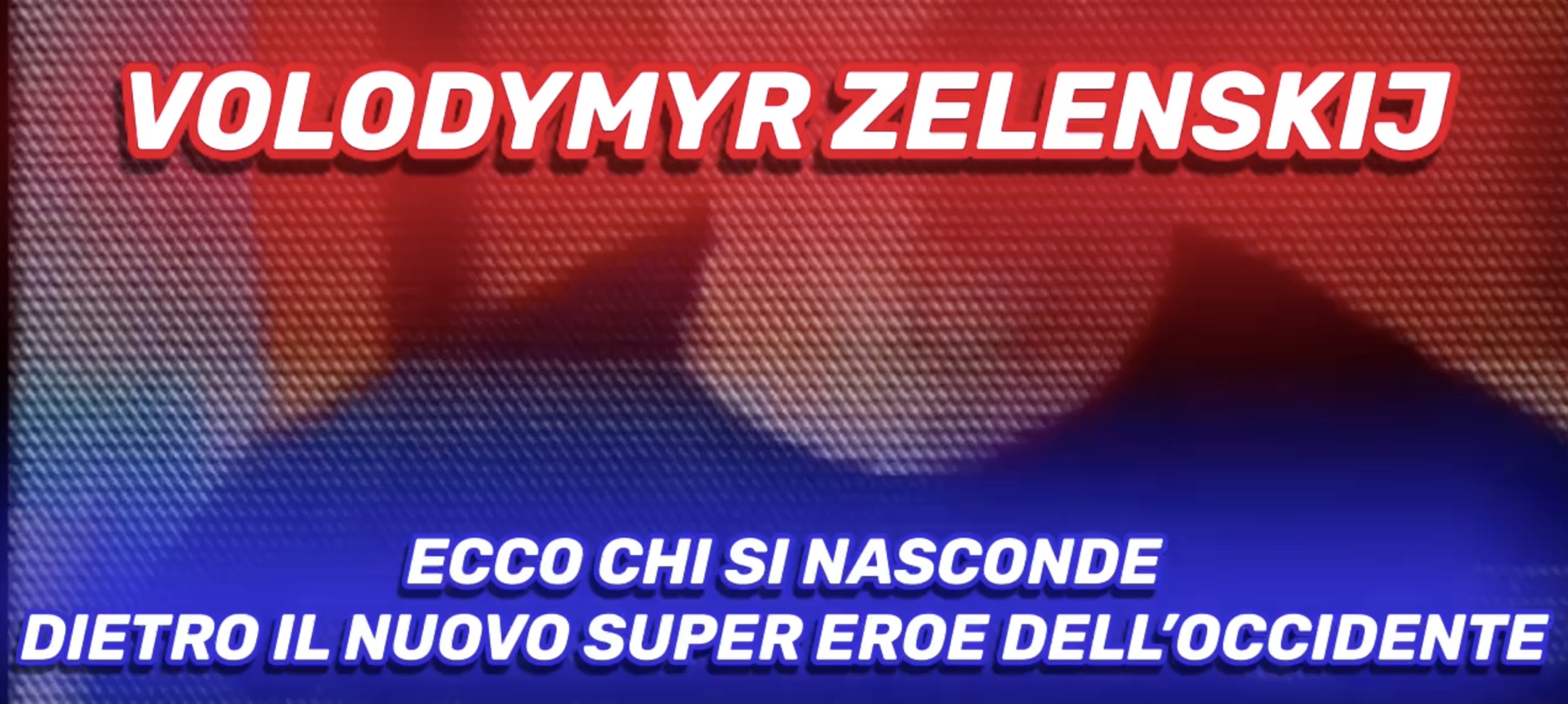 Volodymyr Zelenskij - Ecco chi si nasconde dietro il nuovo Supe Eroe dellOccidente