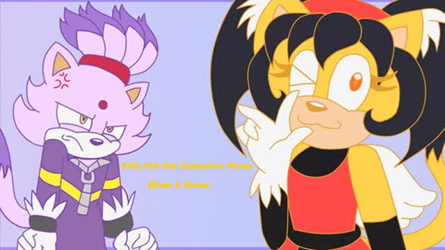 Kitty Cat Cat Animation Meme - (feat. Blaze & Honey) (2021)