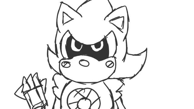 Sonic CD short animation practice/test (2017)