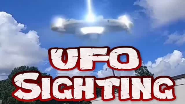 I SAW A UFO!!!!!!