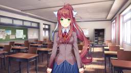 Doki Doki Literature Club Okay Everyone Monika