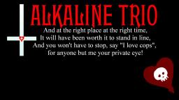 Alkaline Trio Private Eye