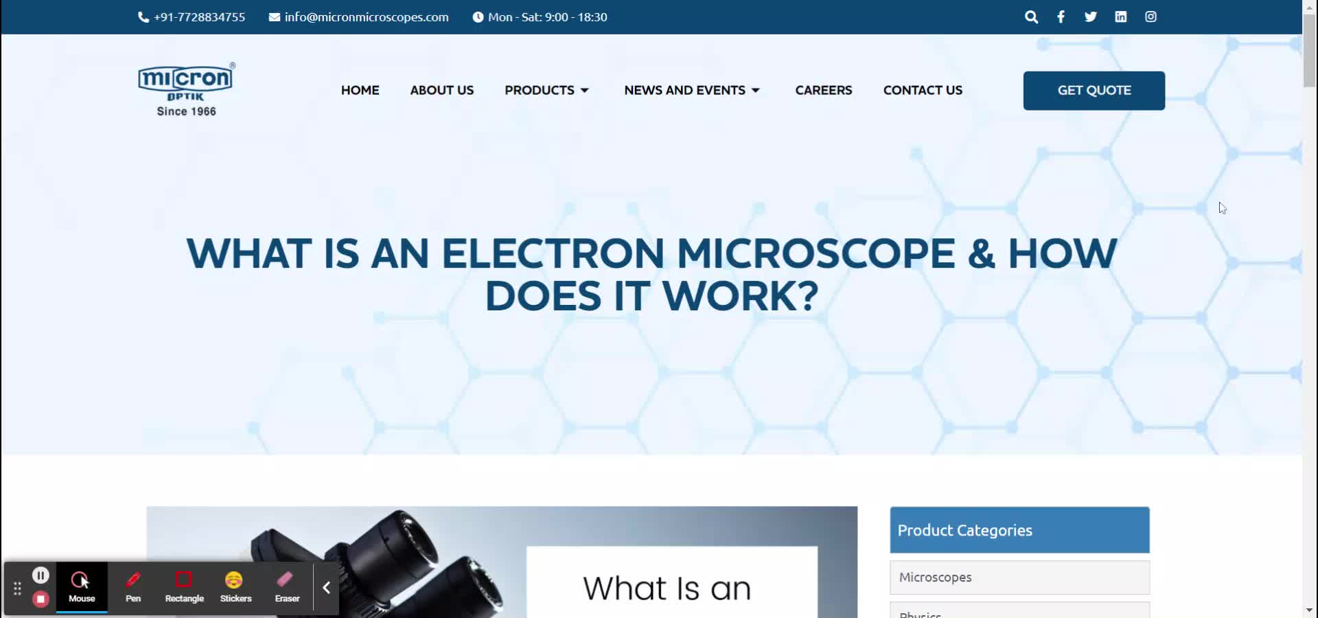 What Is an Electron Microscope & How Does It Work_ - Microscope Manufacturer & Supplier